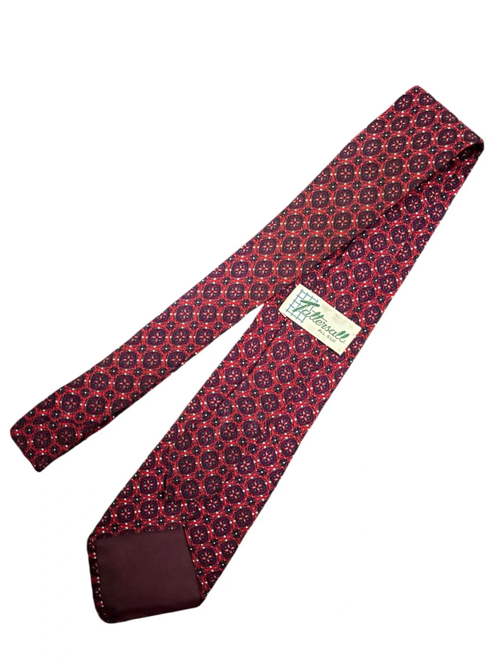TATTERSALL silk vintage tie